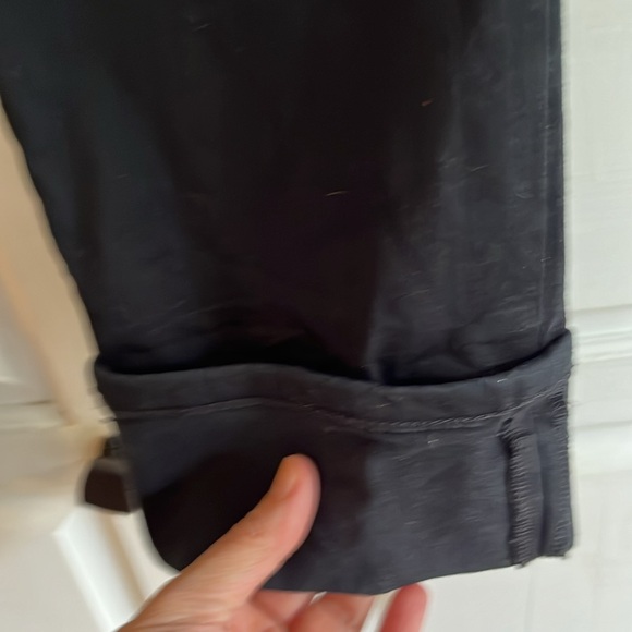 NYDJ Dayla wide cuff capri in black - Picture 4 of 11